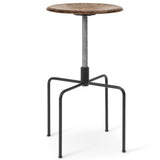 Mater Furniture Mask Stool | Mask/Black Steel Frame