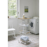 Yamazaki Rolling Laundry Station | White
