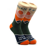 Uom Glory Daze Socks | Green/Tan
