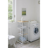 Yamazaki Rolling Laundry Station | White