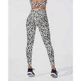 Michi Leopard Verve Legging | Ivory