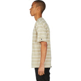 Zanerobe Stripe Box Men's T-Shirt | Moss/White