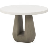 Resource Decor Gray Side Table | Oak