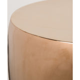 Resource Decor Bessie Side Table | Rose Gold/Oak