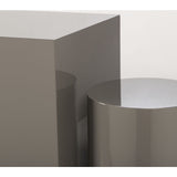 Resource Decor Morgan Square Accent Table | Gray