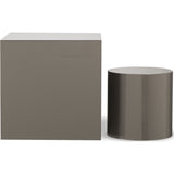 Resource Decor Morgan Square Accent Table | Gray
