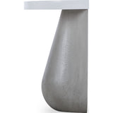 Resource Decor Gray Console Table | Oak