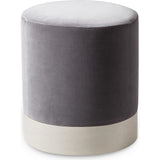 Resource Decor Morrison Round Ottoman | Velvet