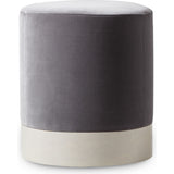 Resource Decor Morrison Round Ottoman | Velvet