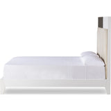 Resource Decor Mondrian Queen Sized Bed | Khanki/Snow White