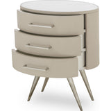 Resource Decor Diaz Nightstand | White