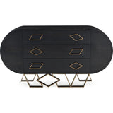Resource Decor Sting Credenza | Black