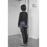 Manhattan Portage Urban Shoulder Bag | Grey 1407 GRY