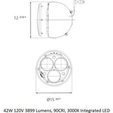 Artemide Yang Floor LED Light | 42W RGB Clear