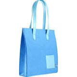M.R.K.T. Parker Tote Bag SMRT Felt / VEGN Leather | Denim Blue / Azure 142371