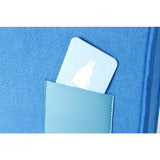 M.R.K.T. Parker Tote Bag SMRT Felt / VEGN Leather | Denim Blue / Azure 142371