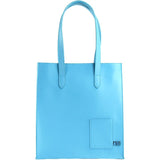 M.R.K.T. Parker Tote Bag SMRT Felt / VEGN Leather | Azure 142490