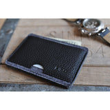 Kiko Leather Combo Card Case | Black 142