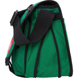 Manhattan Portage Medium Europa Messenger Bag with Zipper/Compartments | 1439Z-C BLK/GRY/CAM/GRN/MUS/NVY/OLV/ORG