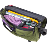 Manhattan Portage Wallstreeter Messenger Backpack | 1444Z BLK / 1444Z DBR / 1444Z GRY / 1444Z NVY / 1444Z OLV / 1444Z RED