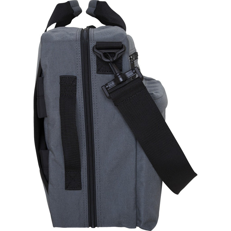 Manhattan Portage Convertible Briefcase | Black/Zipper 1446Z BLK | Grey/Zipper 1446Z GRY