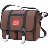 Manhattan Portage Medium Trotter Messenger Bag | Dark Brown 1455 DBR / Navy 1455 NVY / Red 1455 RED