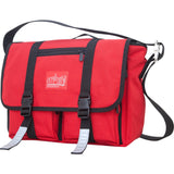 Manhattan Portage Medium Trotter Messenger Bag | Dark Brown 1455 DBR / Navy 1455 NVY / Red 1455 RED