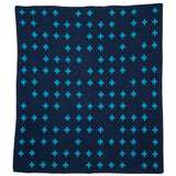 In2green Scattered Cross Eco Throw by Kelly Harris Smith