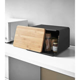 Yamazaki Bread Box with Cutting Board Lid