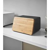 Yamazaki Bread Box with Cutting Board Lid