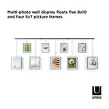 Umbra Exhibit 9Op Picture Frames, Set of 9