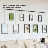 Umbra Exhibit 9Op Picture Frames, Set of 9