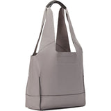 Kiko Leather Modern Tote Bag | Grey