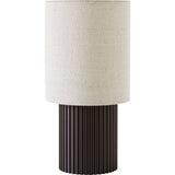 &Tradition Manhattan SC52 Portable Lamp Dimmable Canvas | Bronzed Brass