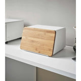 Yamazaki Bread Box with Cutting Board Lid