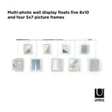 Umbra Exhibit 9Op Picture Frames, Set of 9