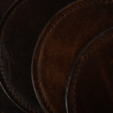 Moore & Giles Leather Coasters | Set Of 6