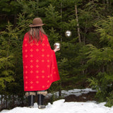 In2green Scattered Cross Eco Throw by Kelly Harris Smith