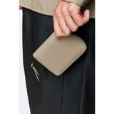 RAINS Matte Fabric Small Wallet