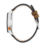 Columbia Collegiate Canyon Ridge Aubrun Tigers Men's Analog Watch | Saddle Color Leather Strap