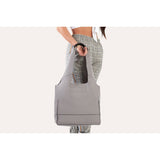 Kiko Leather Modern Tote Bag | Grey