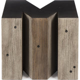 Resource Decor Alphabet Side Table | Letter M