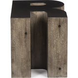 Resource Decor Alphabet Side Table | Letter R