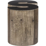 Resource Decor Alphabet Side Table | Letter S