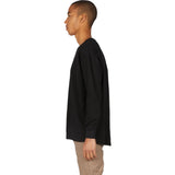 Zanerobe Waffle Rugger Long Sleeve Men's T-Shirt | Black