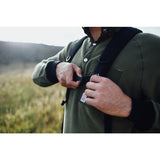 Topo Designs Stability Sternum Strap | Black/Coyote Brown