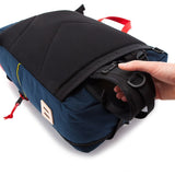 Topo Designs Travel Bag Backpack | Red/Navy
