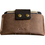 Kiko Leather Card Case | Brown 159