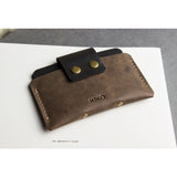 Kiko Leather Card Case | Brown 159