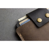 Kiko Leather Card Case | Brown 159